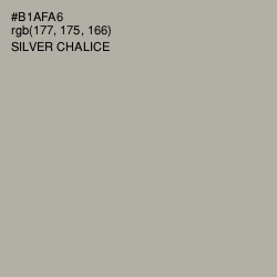 #B1AFA6 - Silver Chalice Color Image